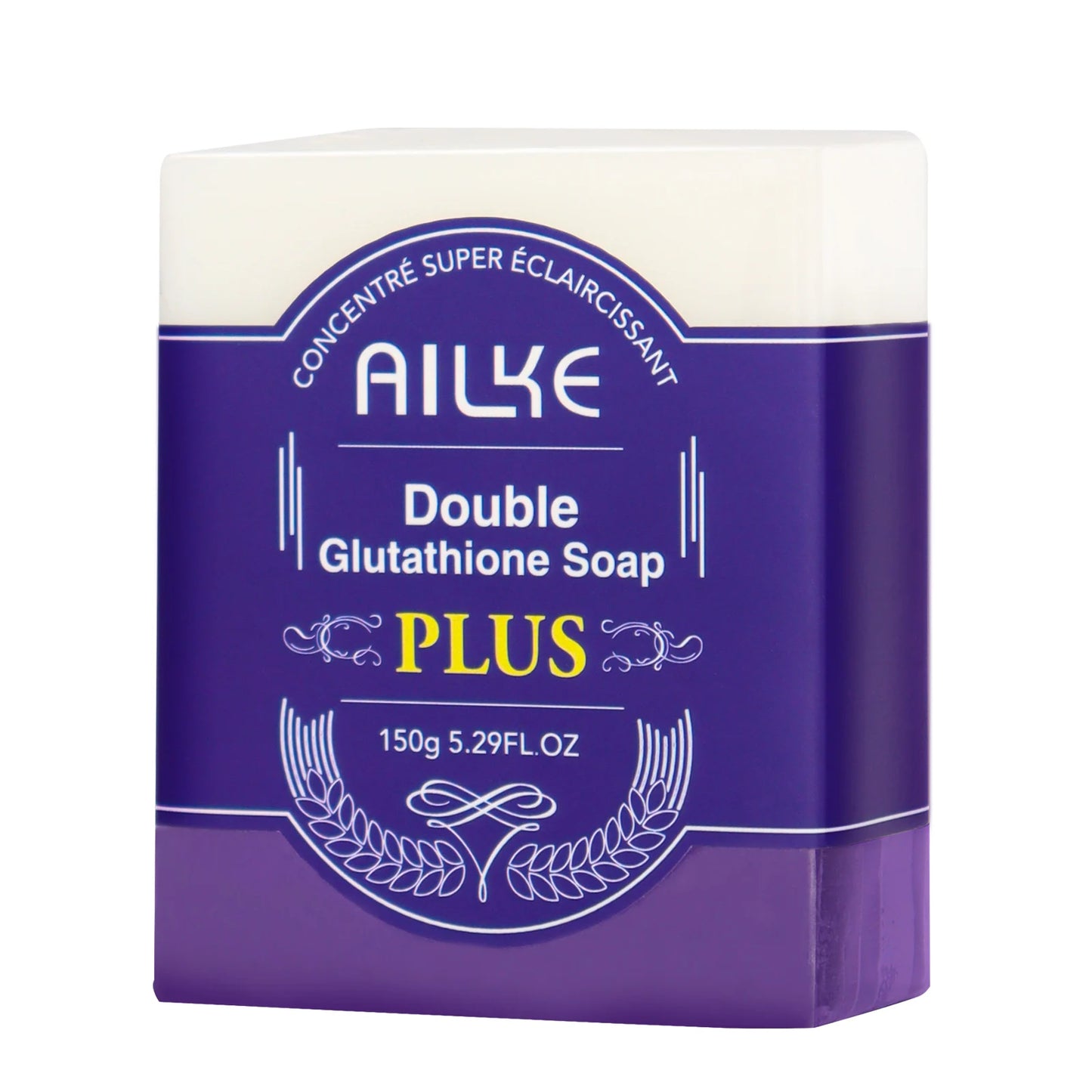 AILKE Double Glutathione Plus Whitening Soap Bar For Face