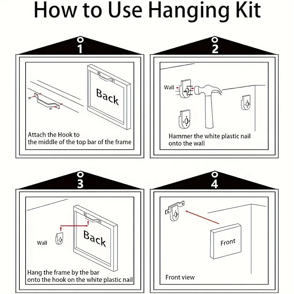 Large Tree of Life Canvas Painting Art Deco Classic Contemporary Style with 1.5 Inch Thick Pine Solid Wood Frame