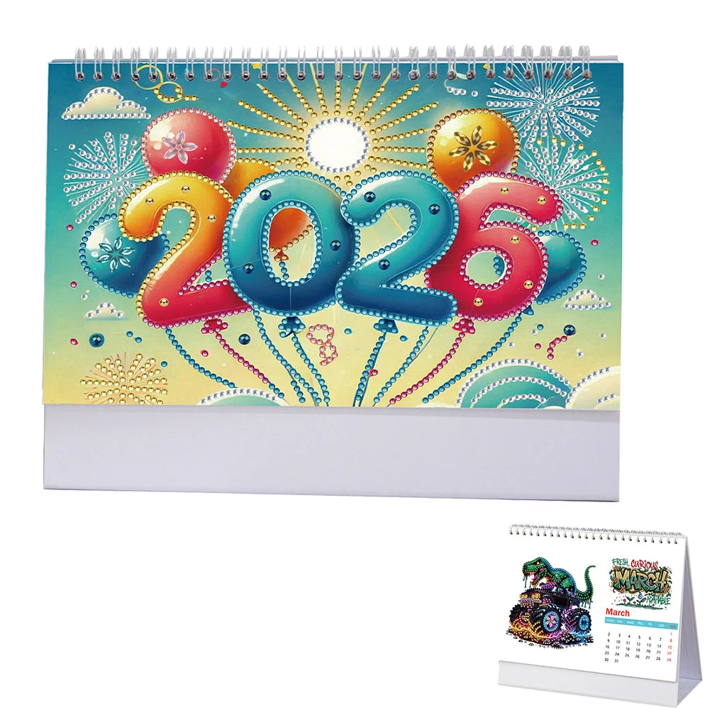 Green Lemon Love Diamond Painting Calendar Set Kit DIY