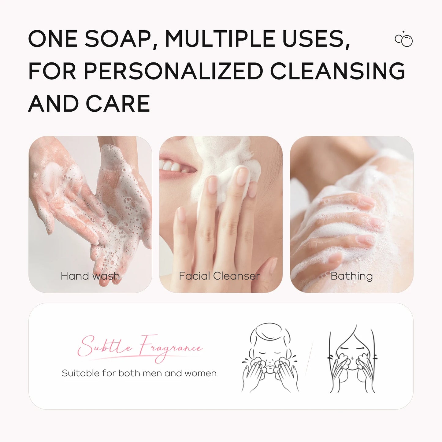 LAIKOU Sakura Bar Soap Japan Deep Cleansing Even Tone