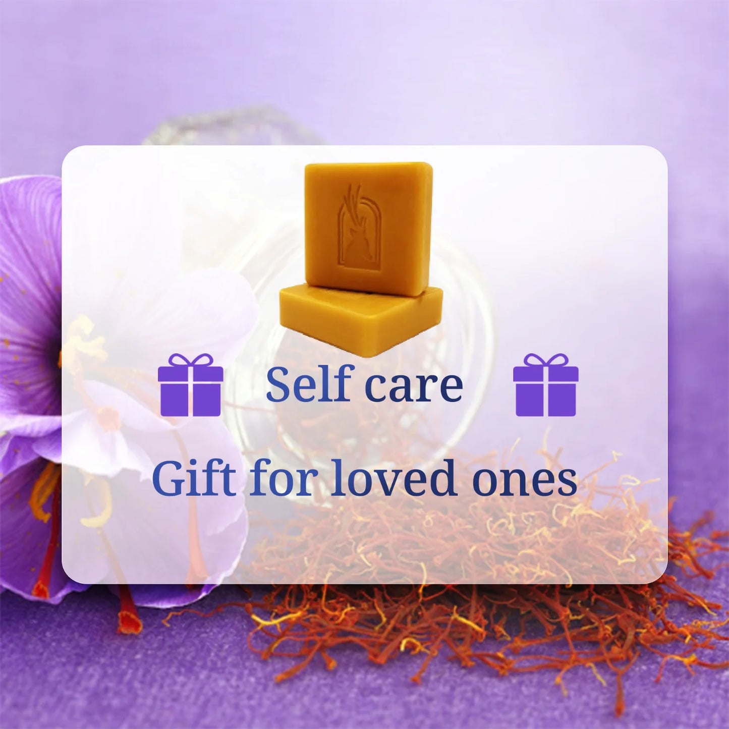 Green Lemon Love Tibetan Saffron Herbal Soap Bar Moisturizes