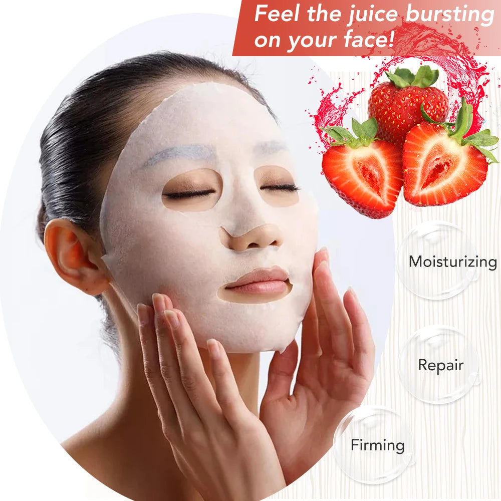 Ailke Whitening Hydration Vitamin C Hyaluronic Acid Face Mask