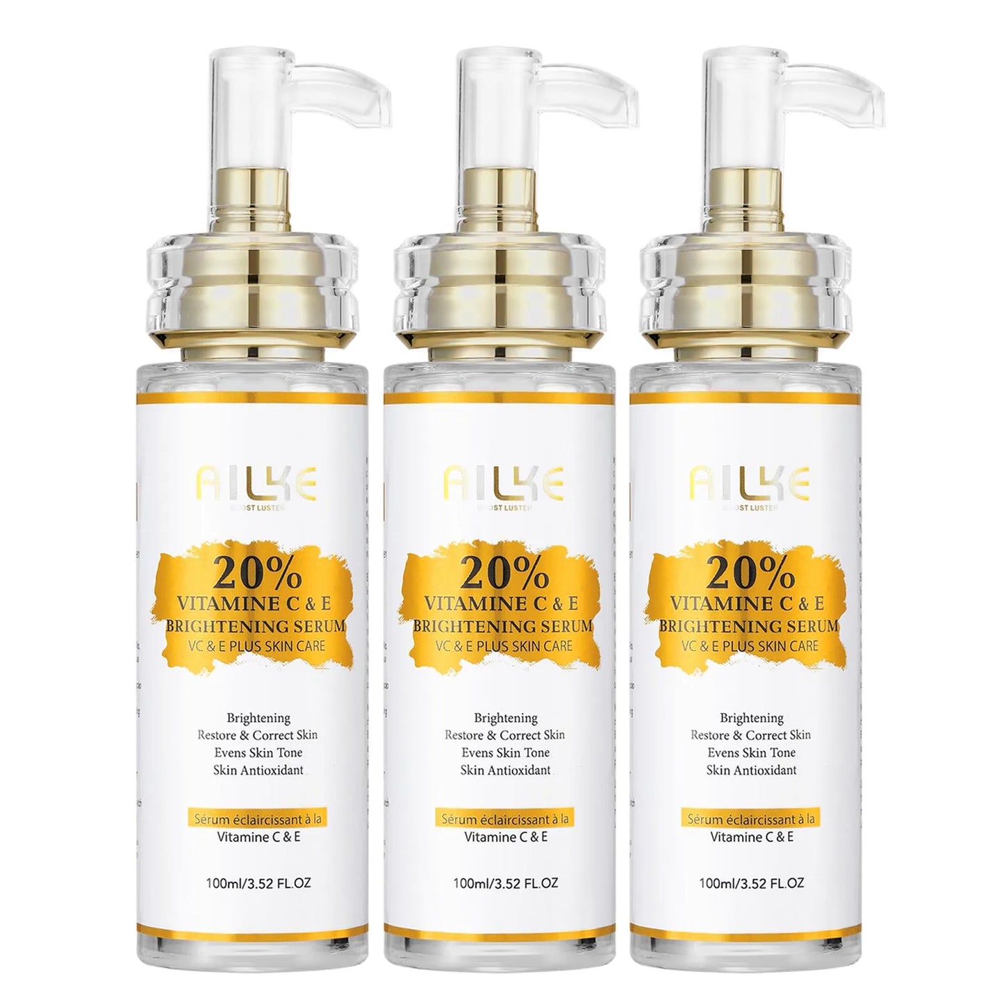 Green Lemon Love AILKE Vitamin C Skin Care Set Brightening