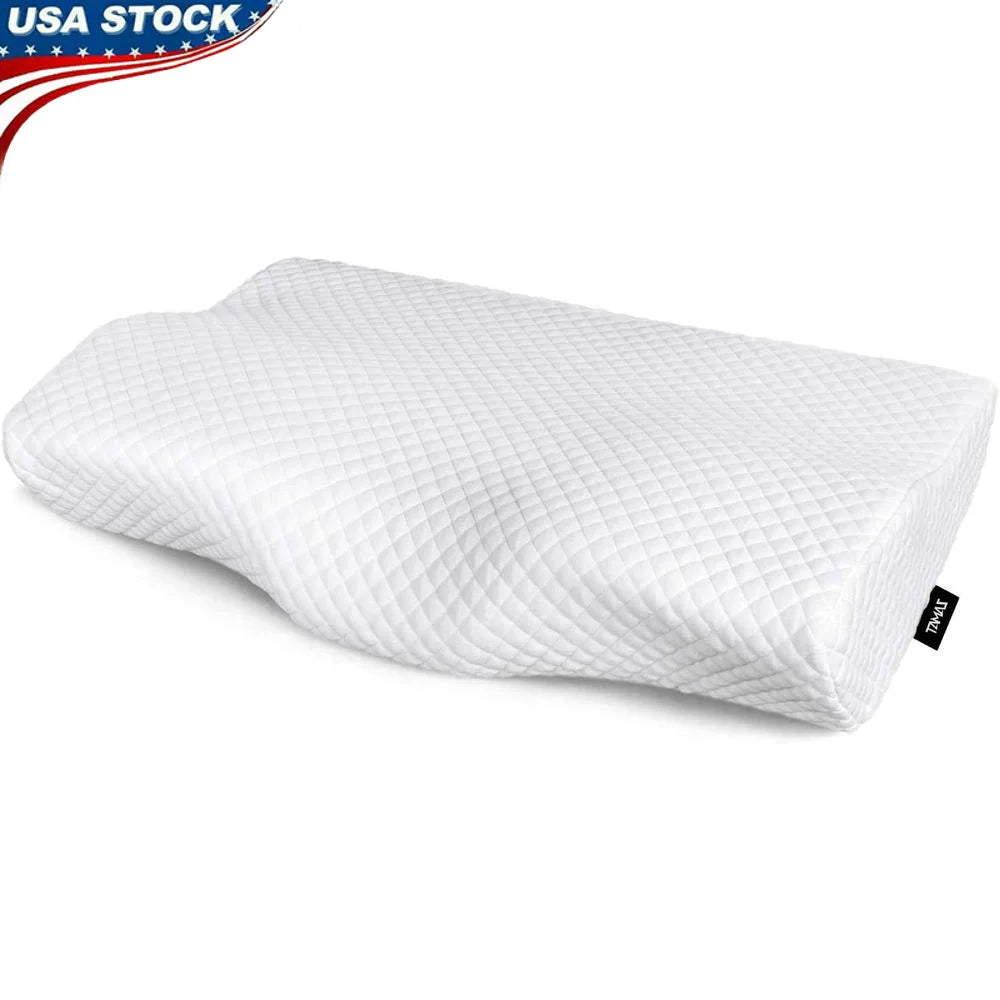 DUTRIEUXCN Adjustable Memory Foam Cervical Pillow Neck Pain