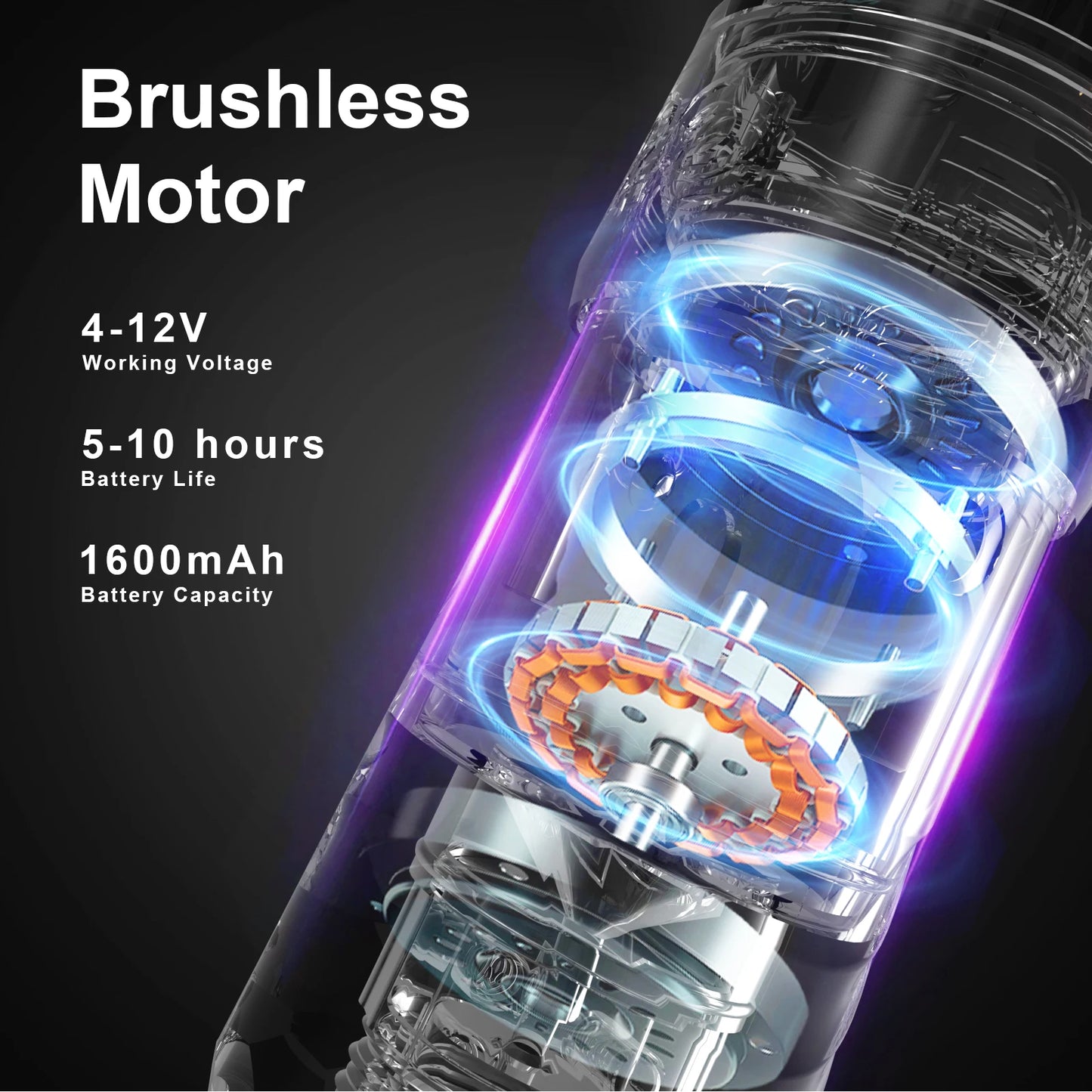 Flux Pro Tattoo Machine Professional Rotary Permanent Makeup Machines Mode and LED digital Display Screen