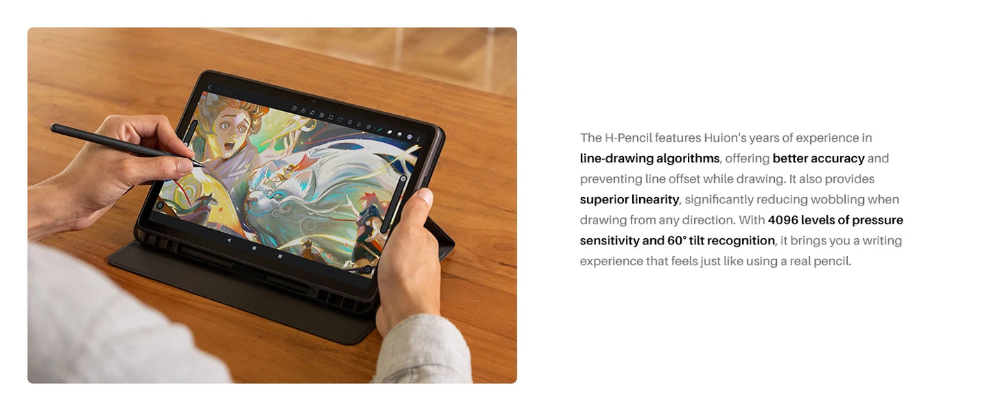 Huion Kamvas Slate 11/13 Android 14 Tablet Graphic Drawing Note Pad 60/90Hz Refresh Rate Paper-Like Nature Color Digital Writing