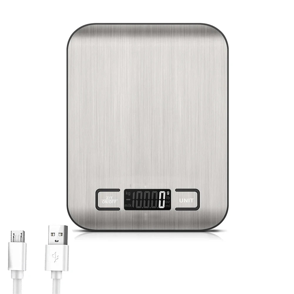 Coffee Scale Digital Kitchen Scale LCD Display Precise Platform Scale Electronic Weights Scales for Cooking Baking 1G Up To 10KG