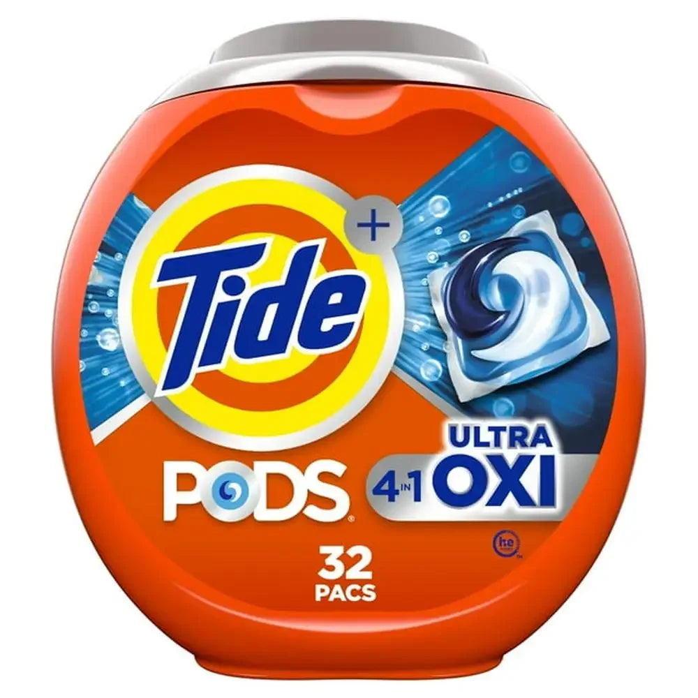 Green Lemon Love Tide Pods Ultra OXI Laundry Detergent