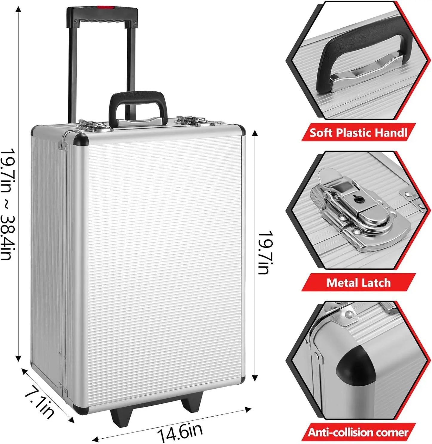 TLGREENDIY 799-Piece Home Repair Tool Set With Trolley Case