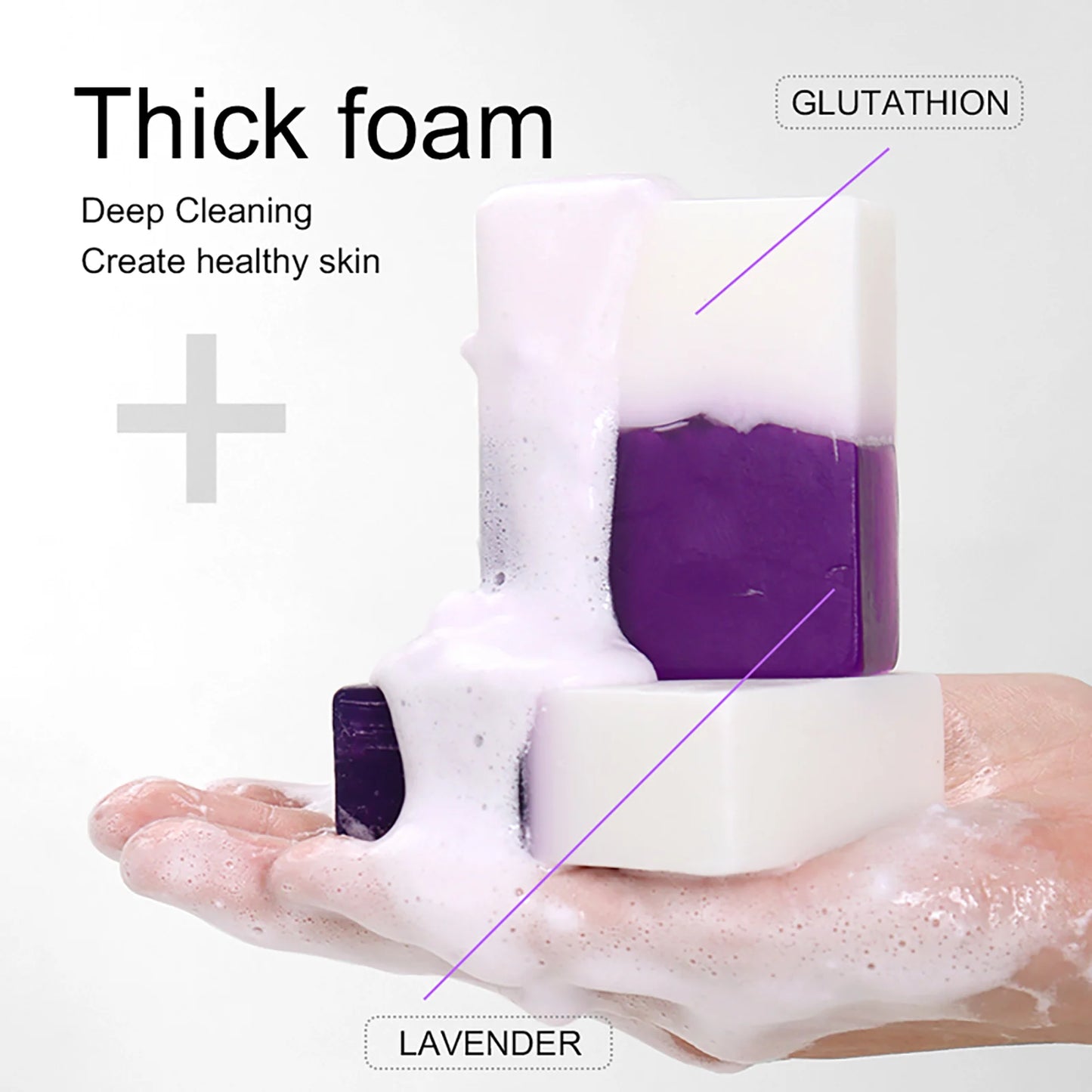 AILKE Double Glutathione Plus Whitening Soap Bar For Face