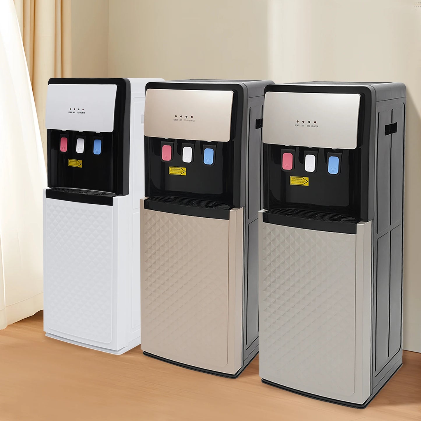 Hot & Cold Standing Water Dispenser Bottom Loading Water Cooler Dispenser for Offices, Nurseries, Homes, Gyms, Kitchens