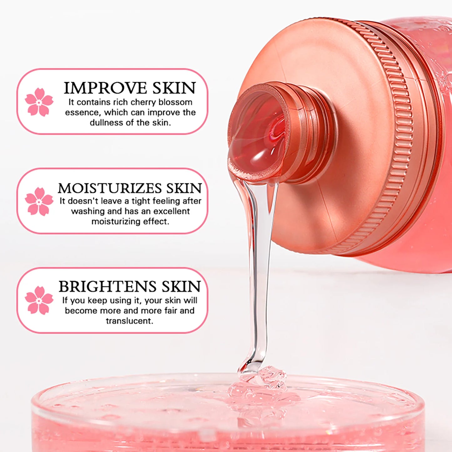 Green Lemon Love Ailke Sakura Body Wash For All Skin Types