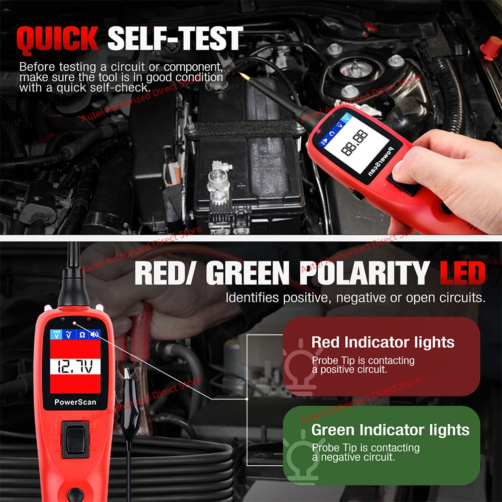 Autel PowerScan PS100 - Universal Automotive Circuit Tester