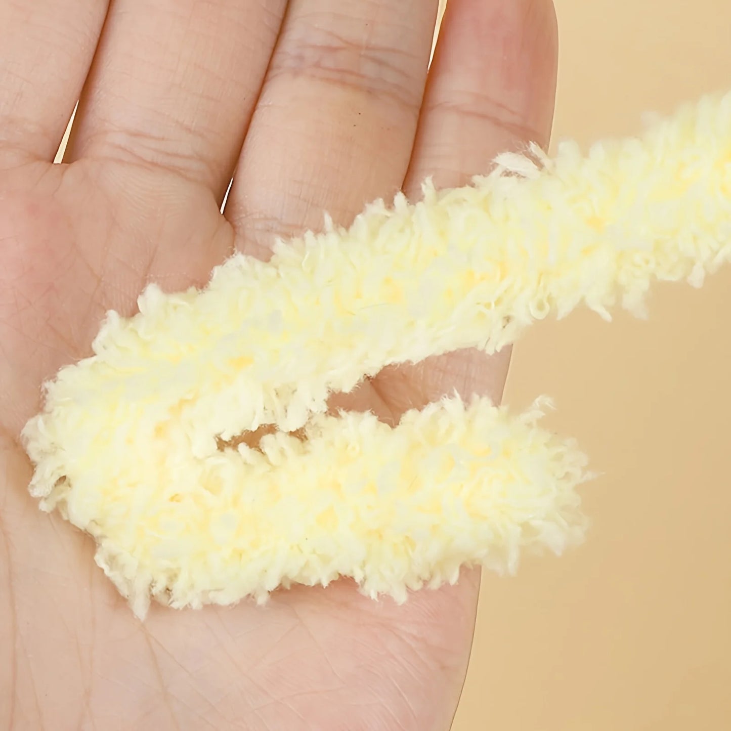 7-Piece DIY Coral Velvet Twisting Kit – Ultra-Dense Handicraft Material for Knitting Plush Puppies & Small Animals, Complete