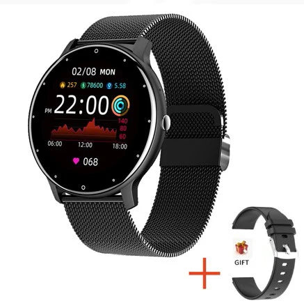 Green Lemon Love LIGE Smart Watch Full Touch Bluetooth IP67