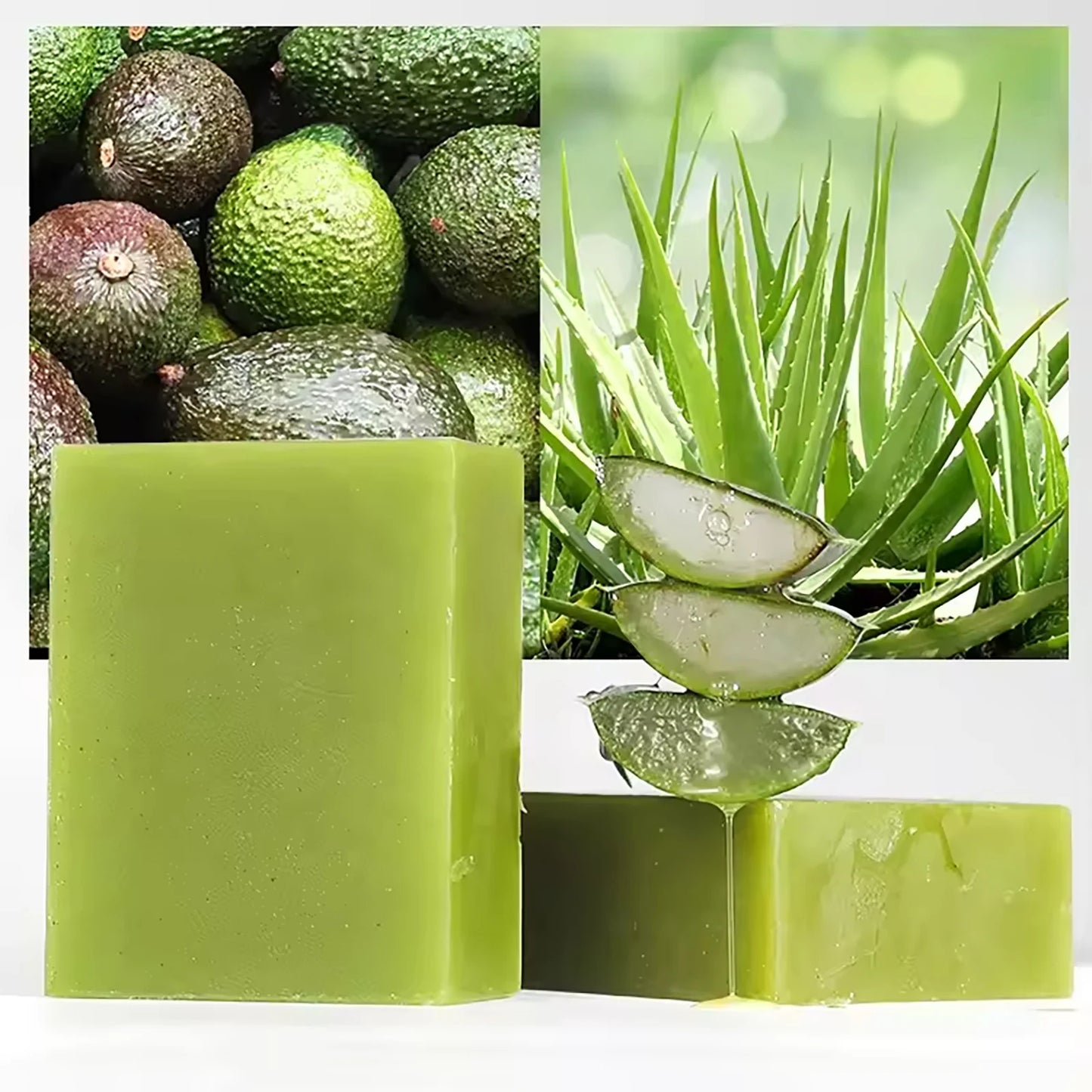 Green Lemon Love Ailke Aloe Vera Whitening Soap For All Skin