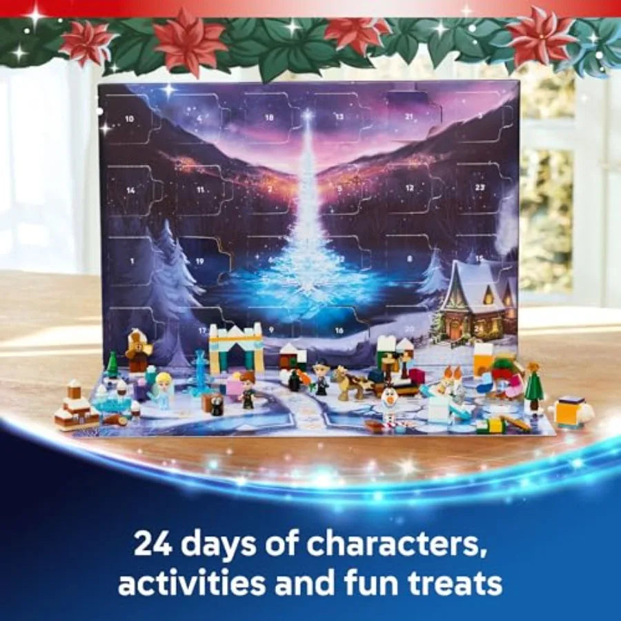 LEGO Disney Frozen Advent Calendar Buildable Holiday Countdown Toy DeluxeCollection