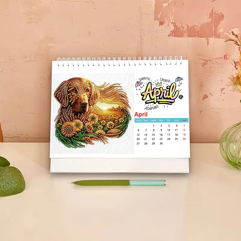 Green Lemon Love Diamond Painting Calendar Set Kit DIY
