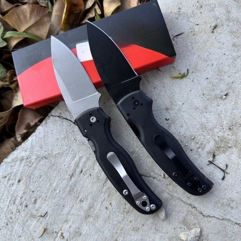 C229 Pocket Folding Knife Outdoor Camping Hiking Wilderness Survival EDC Cutting Knife Multi-function Carving Knife, Men's Gift