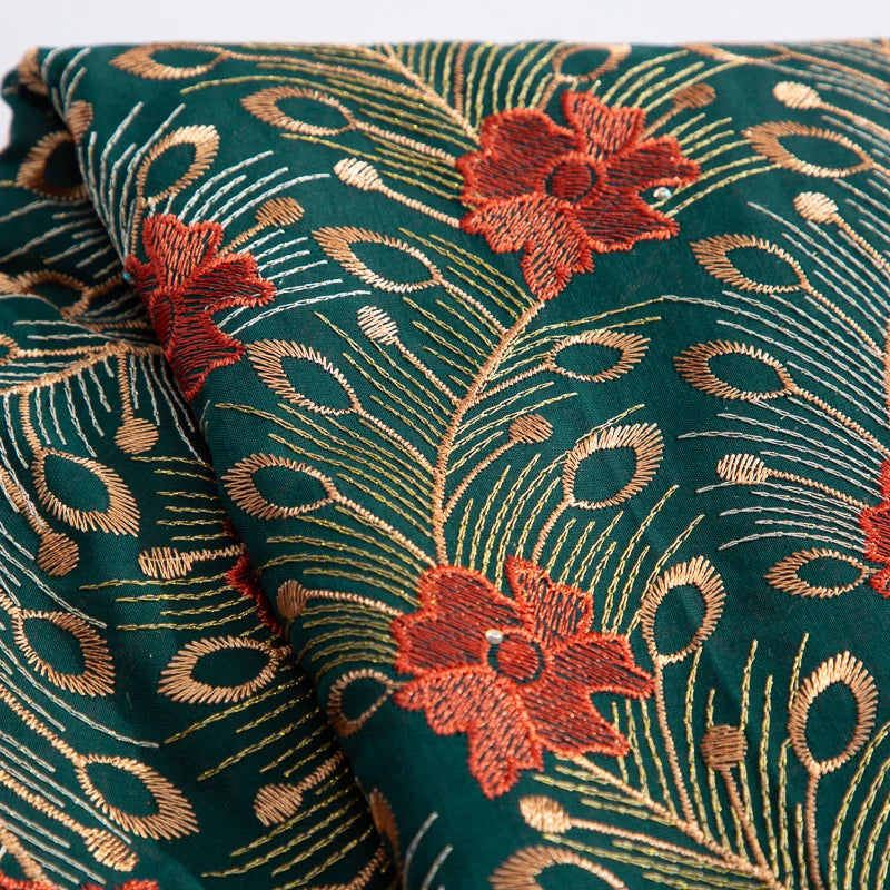 African Lace Fabric 2025 Swiss Voile Cotton Lace Elegant Nigerian Embroidered Cotton Lace Fabric 5 Yards for Women Sew A4016