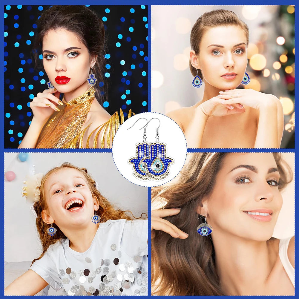 APWIKOGER Diamond Painting Earrings - Creative DIY Art Kit