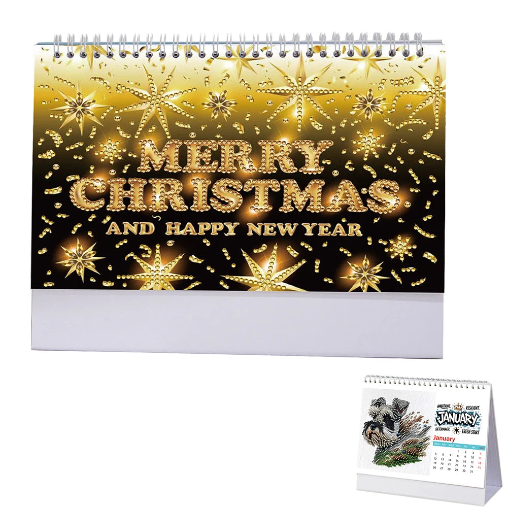 Green Lemon Love Diamond Painting Calendar Set Kit DIY