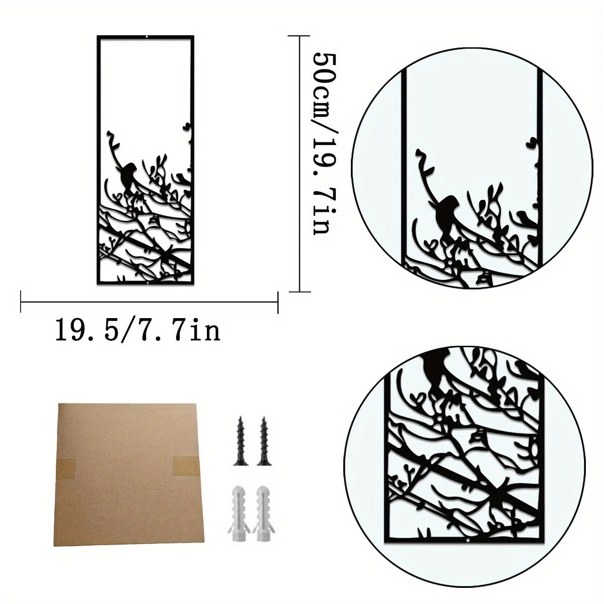 Green Lemon Love Tree Of Life Wall Decor Mid Century