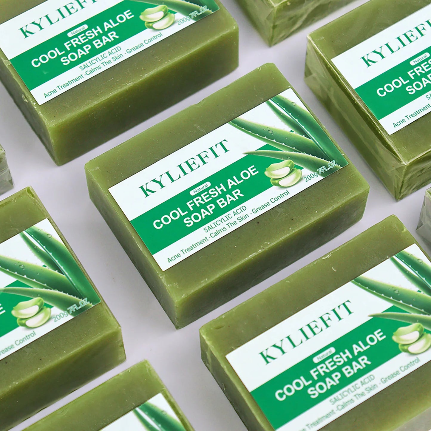 Green Lemon Love Ailke Aloe Vera Whitening Soap For All Skin