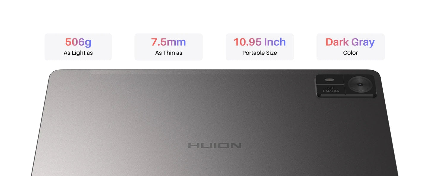 Huion Kamvas Slate 11/13 Android 14 Tablet Graphic Drawing Note Pad 60/90Hz Refresh Rate Paper-Like Nature Color Digital Writing