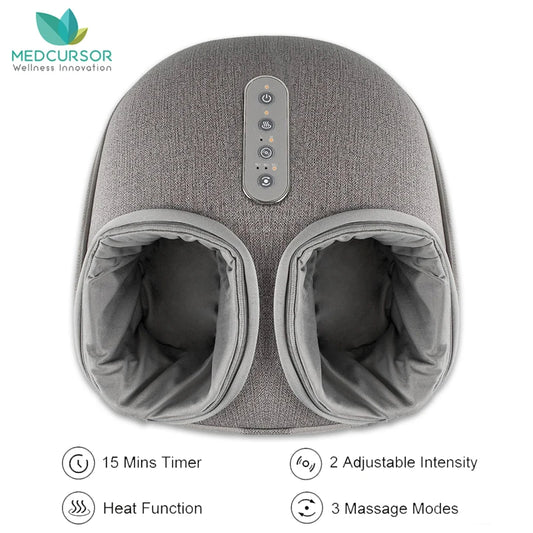 Medcursor Foot Massager Heating Therapy Shiatsu Kneading