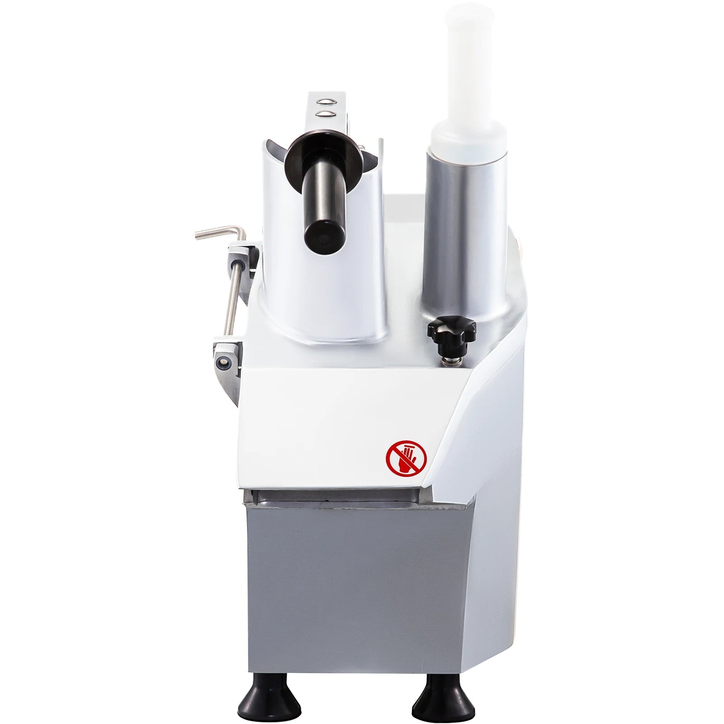 SucceBuy Electric Vegetable Fruit Cutter with 6 x Cutting Disks Vegetable Slicer Food Processor for Potato Cabbage Onion