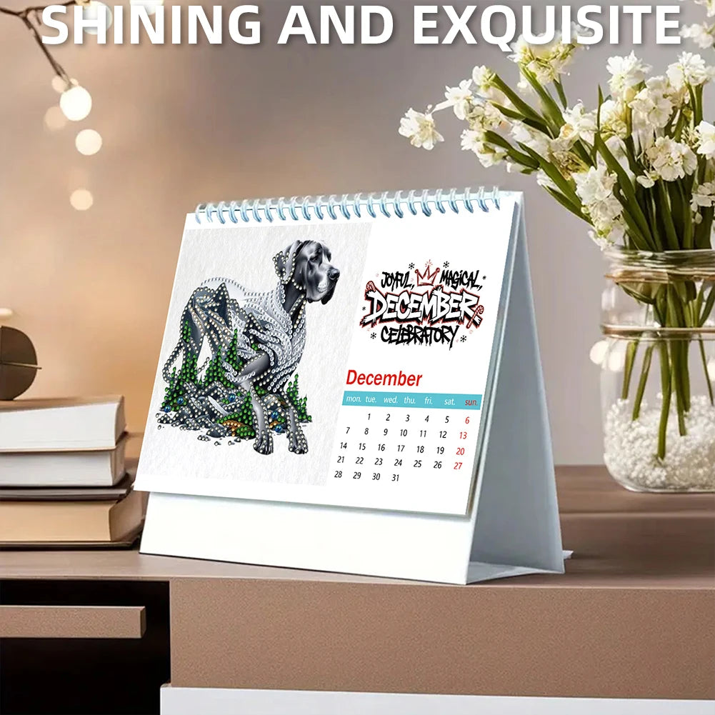 Green Lemon Love Diamond Painting Calendar Set Kit DIY