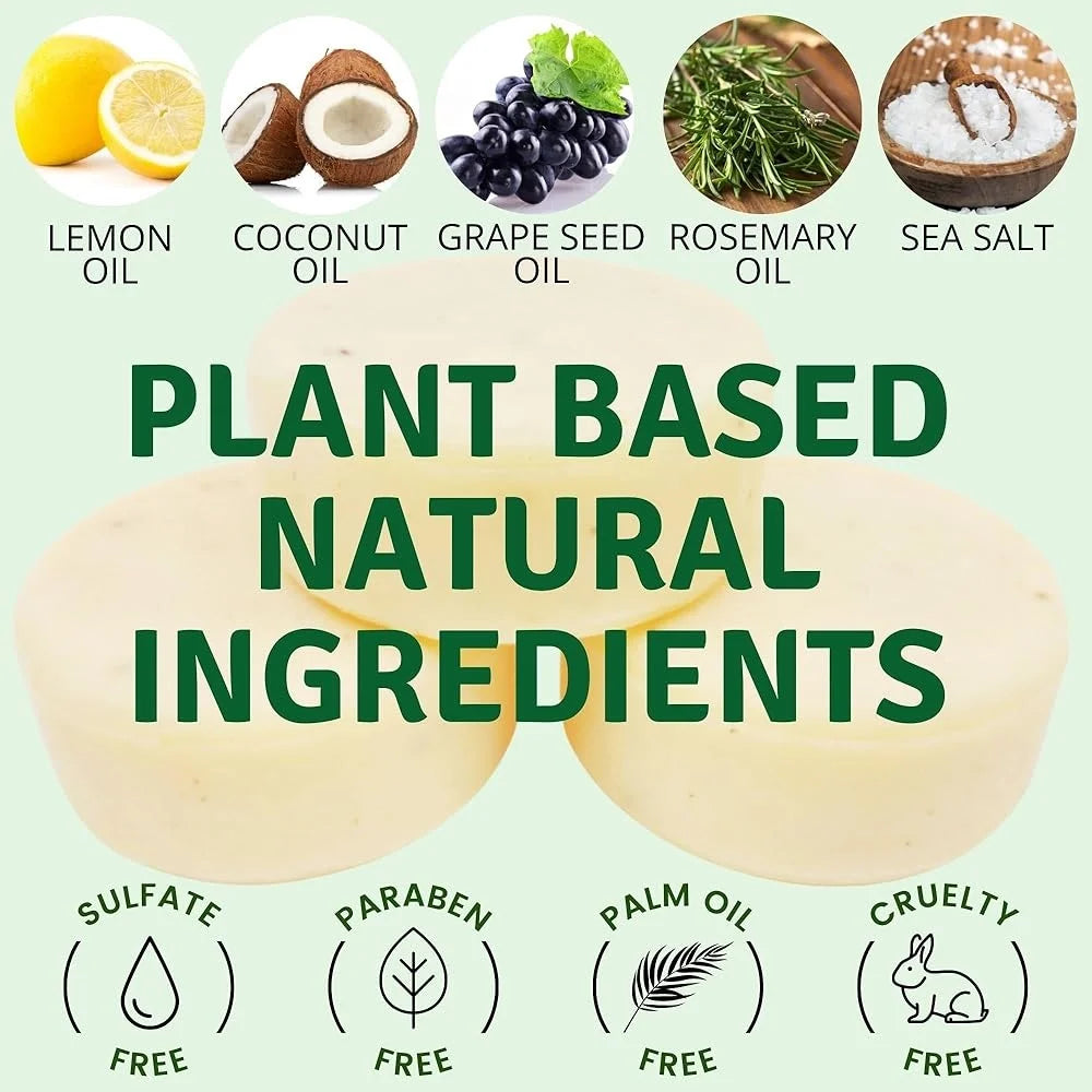 Green Lemon Love Zero Waste Natural Dish Soap Bar Pack