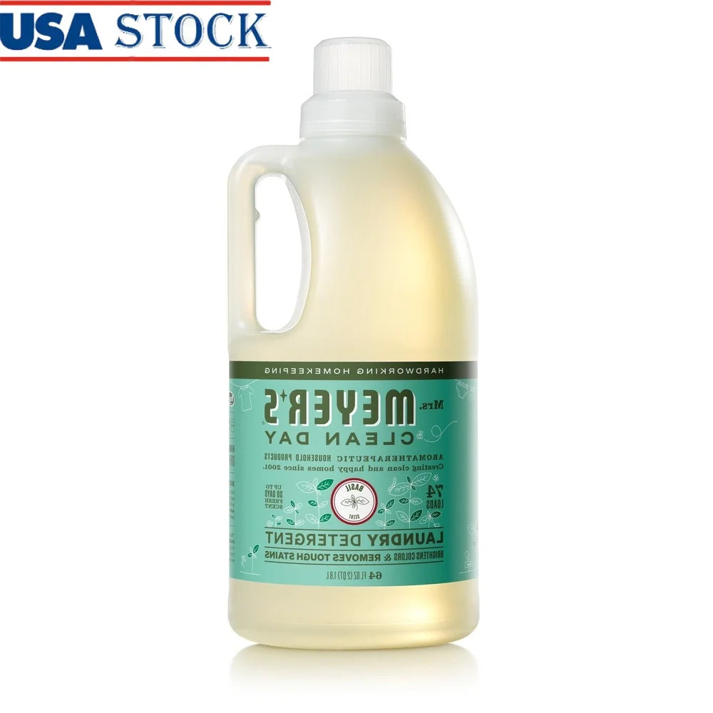 Green Lemon Love Basil Scented Laundry Detergent HE