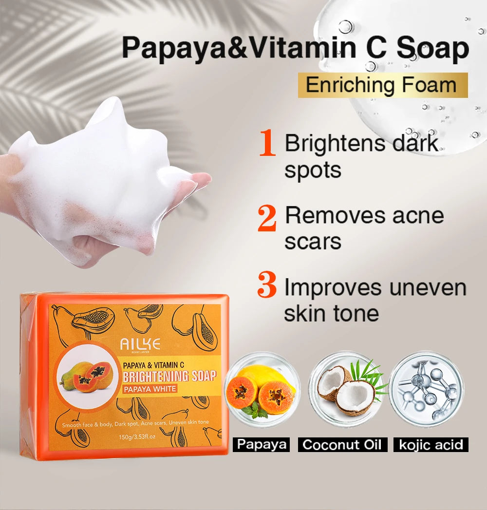 Green Lemon Love AILKE Glutathione 5 In 1 Skincare Kit