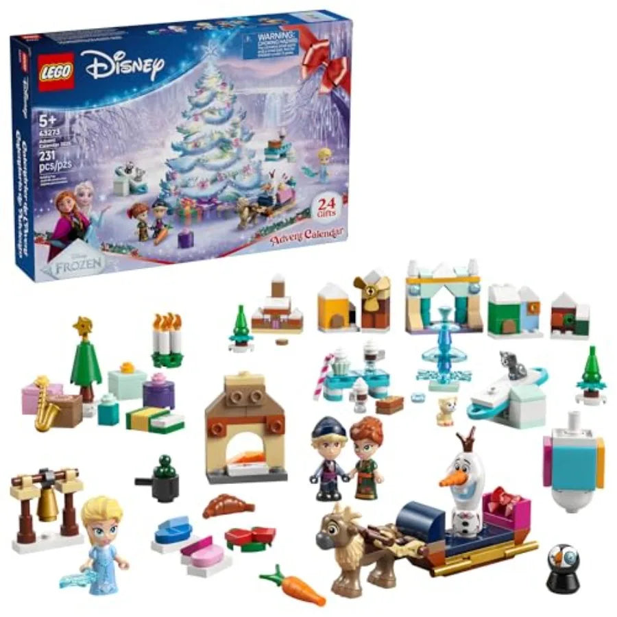 LEGO Disney Frozen Advent Calendar Buildable Holiday Countdown Toy DeluxeCollection