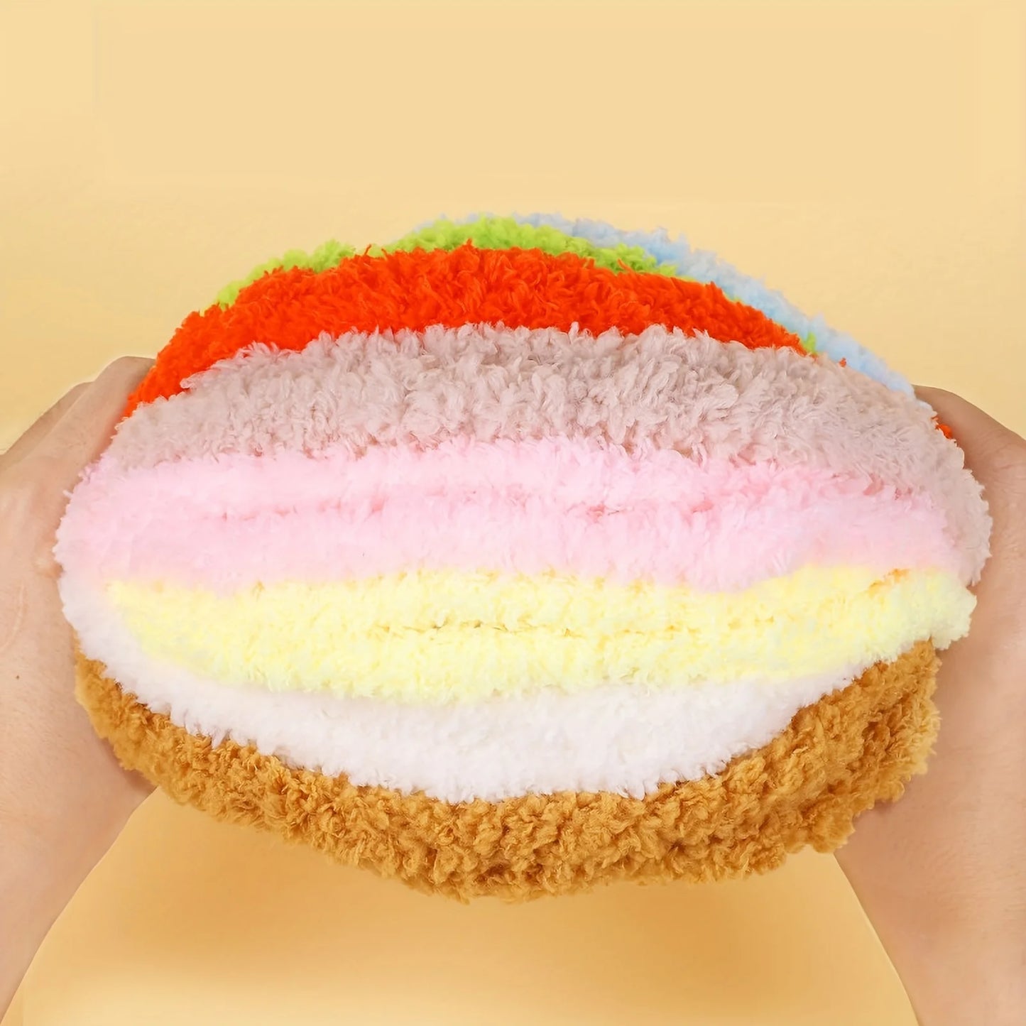 7-Piece DIY Coral Velvet Twisting Kit – Ultra-Dense Handicraft Material for Knitting Plush Puppies & Small Animals, Complete