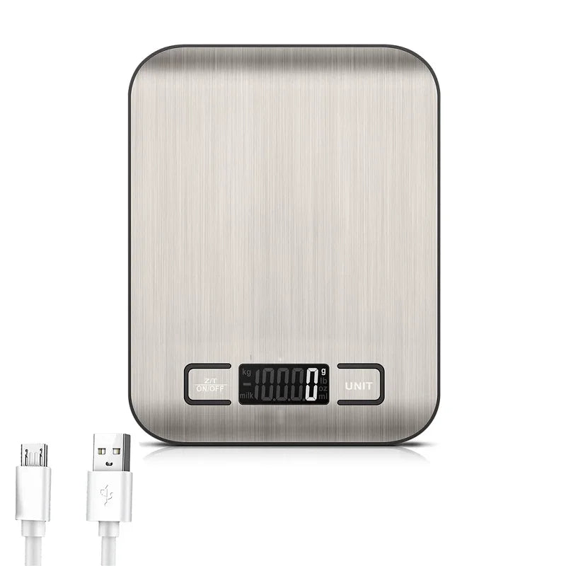 Coffee Scale Digital Kitchen Scale LCD Display Precise Platform Scale Electronic Weights Scales for Cooking Baking 1G Up To 10KG