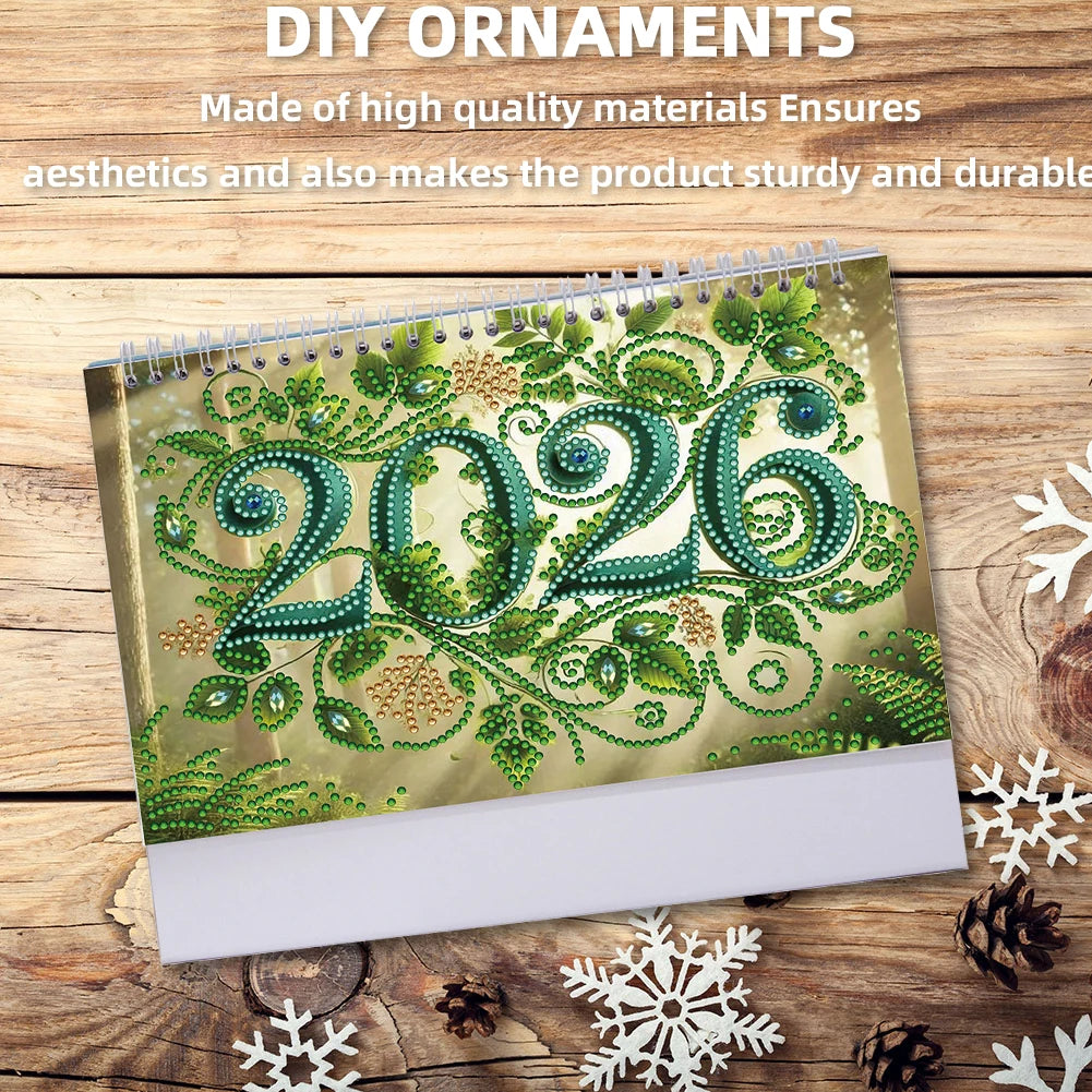 Green Lemon Love Diamond Painting Calendar Set Kit DIY