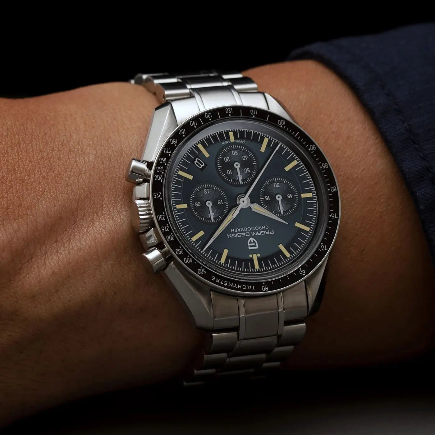 Pagani Design CK2998 Moon Watch Chronograph Stainless Steel