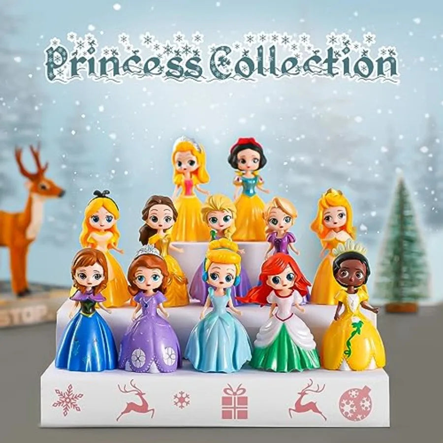 HighConcerned Advent Calendars Princess PlaythingsAndAccessories For Girls 24 Days Countdown