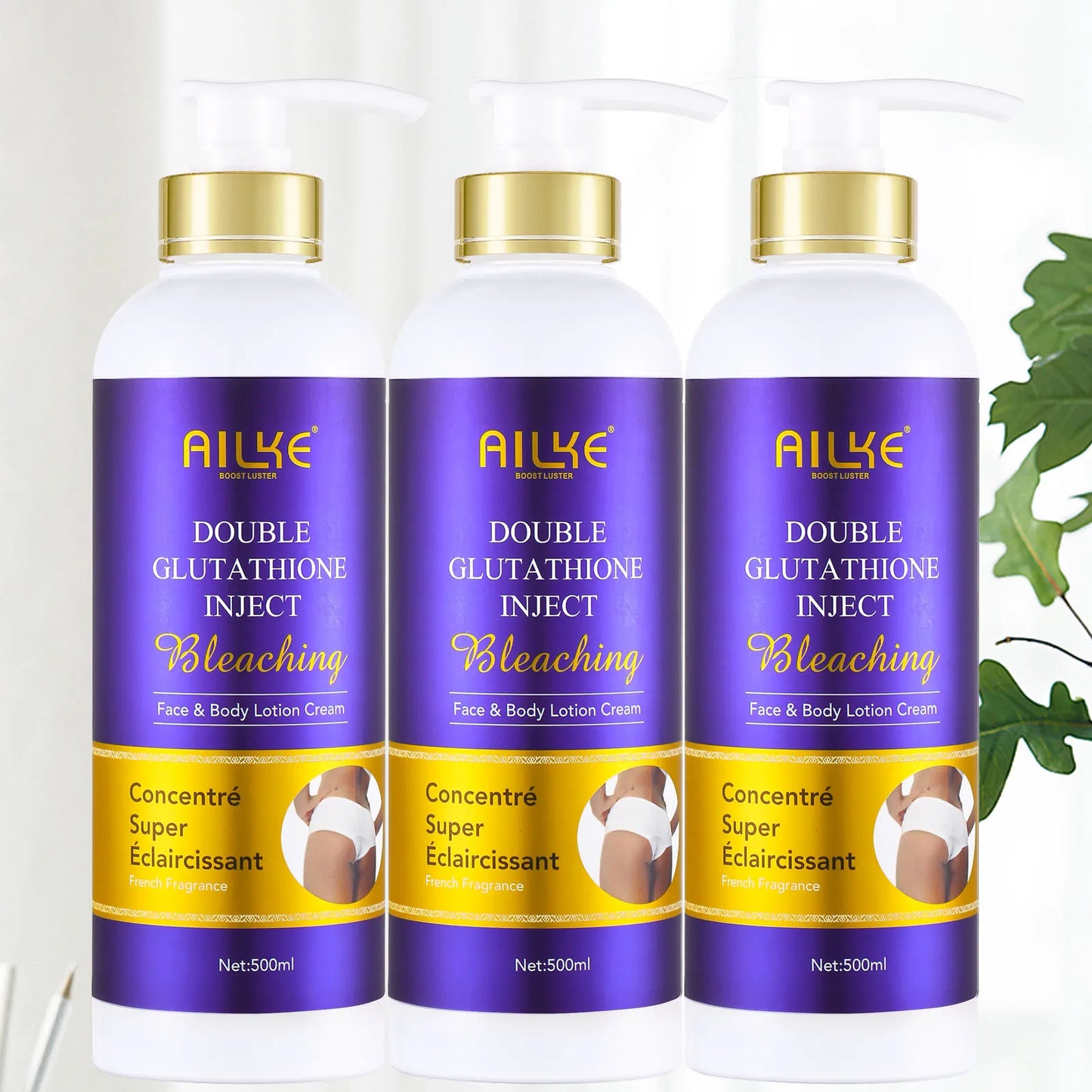 Green Lemon Love AILKE Glutathione 5 In 1 Skincare Kit