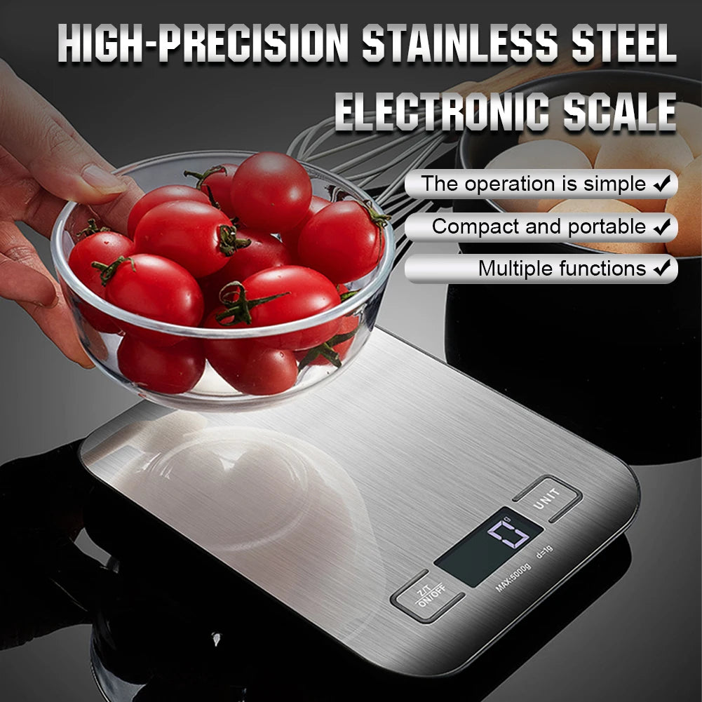 Coffee Scale Digital Kitchen Scale LCD Display Precise Platform Scale Electronic Weights Scales for Cooking Baking 1G Up To 10KG