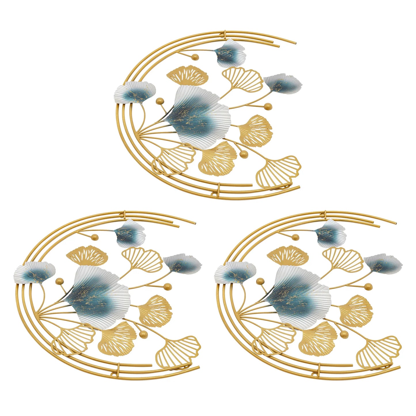 Rust Proof Wall Art Decor Easy Installation Decorative Wall Sculpture for Living Rooms Bedrooms and Kitchens