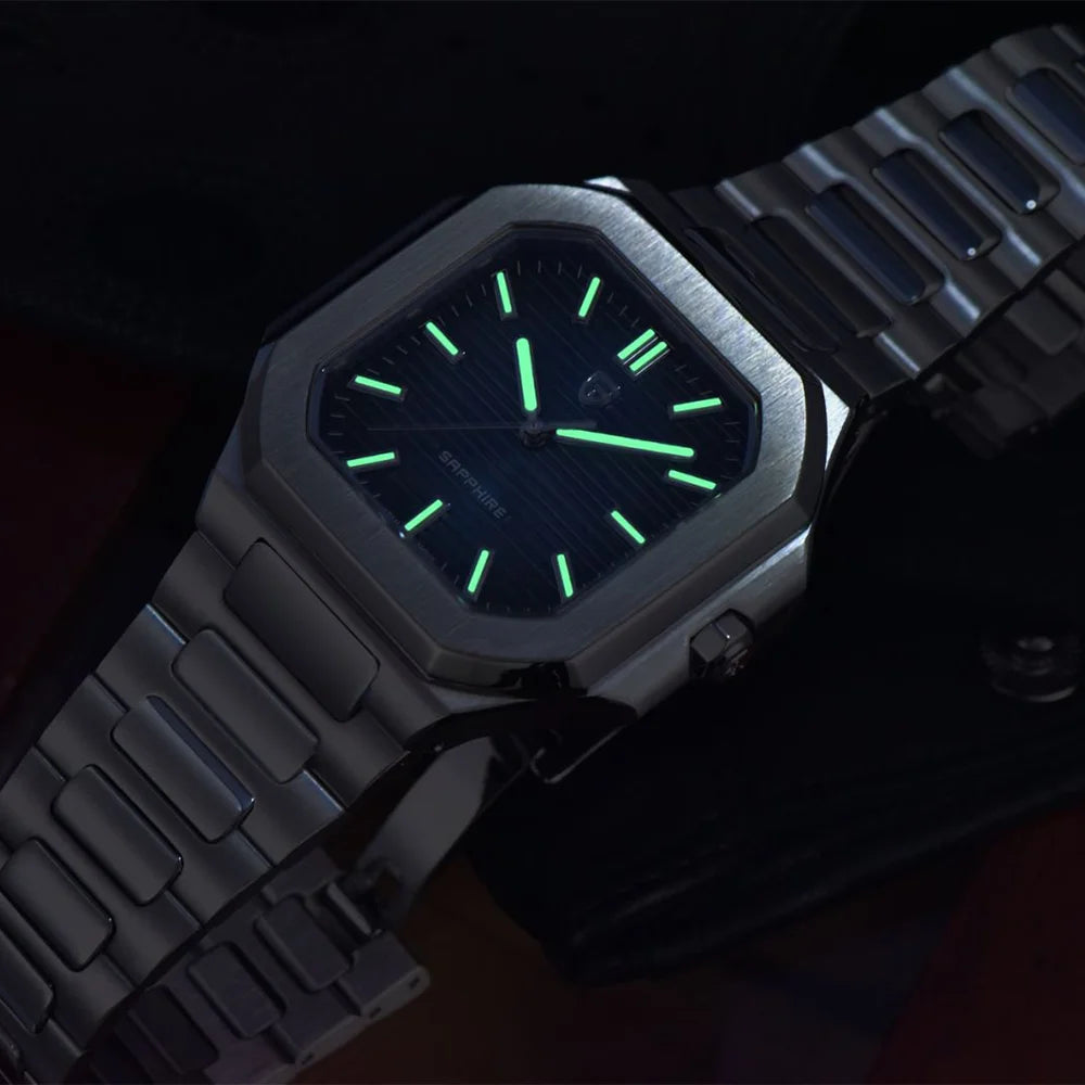 2025 Pagani Design 37MM Men Quartz Watch Top Brand Sapphire Glass AR Coated Business Luxury Genuine Leather Strap