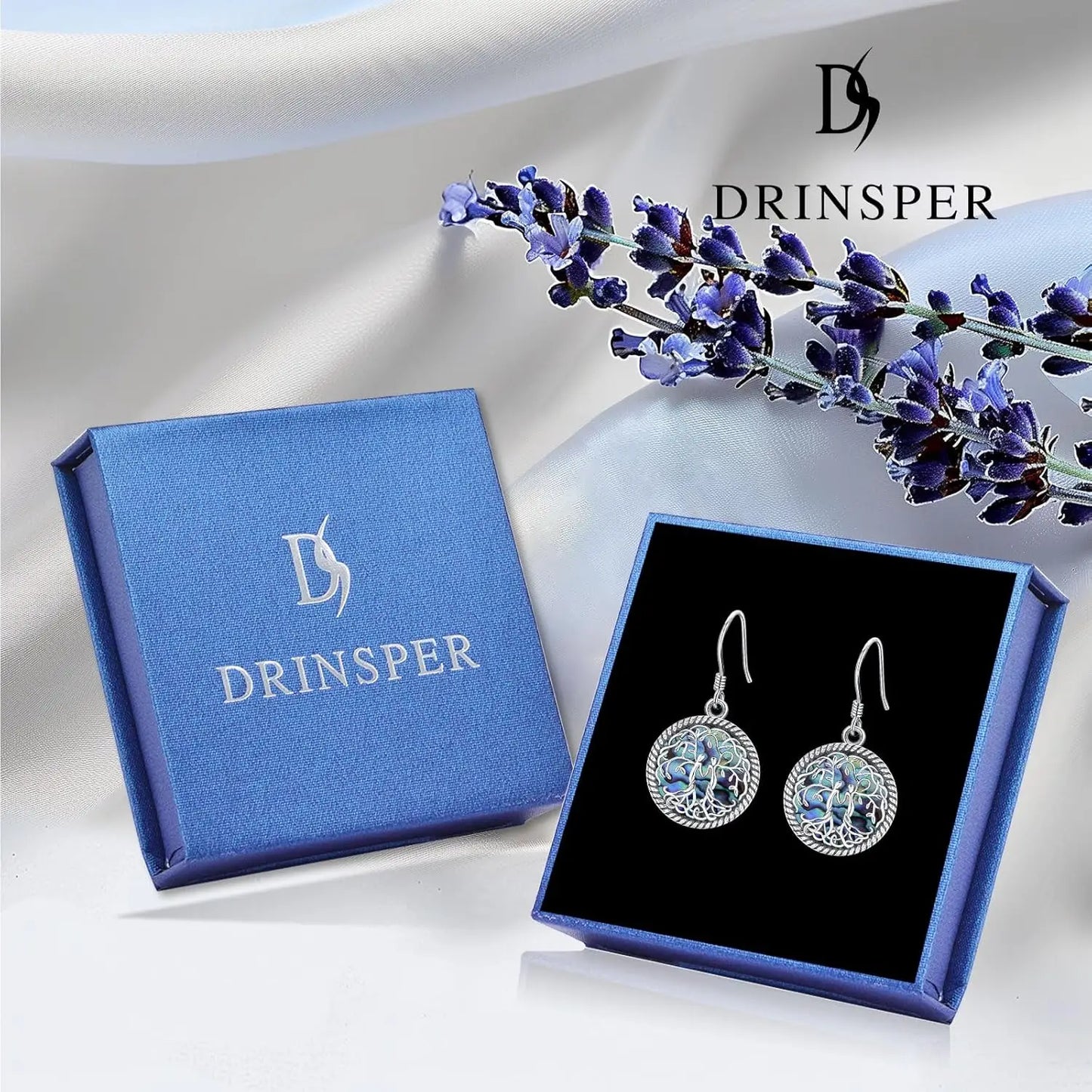 925 Sterling Silver Tree of Life Earrings for Women Hypoallergenic Dangling Jewelry Gift for Her