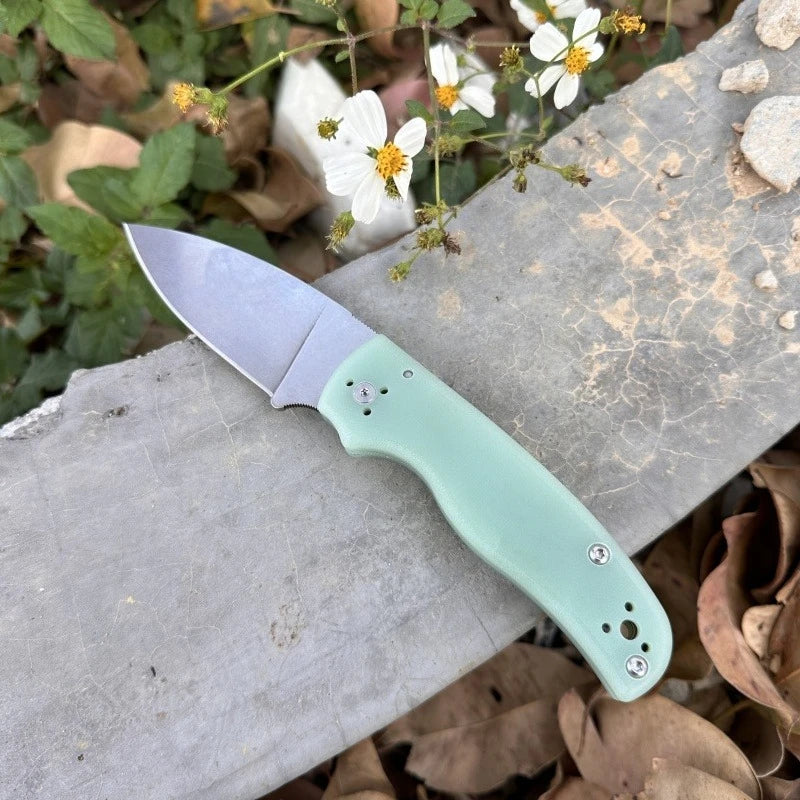 C229 Pocket Folding Knife Outdoor Camping Hiking Wilderness Survival EDC Cutting Knife Multi-function Carving Knife, Men's Gift