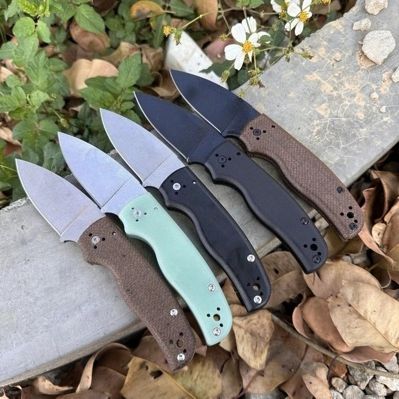 C229 Pocket Folding Knife Outdoor Camping Hiking Wilderness Survival EDC Cutting Knife Multi-function Carving Knife, Men's Gift