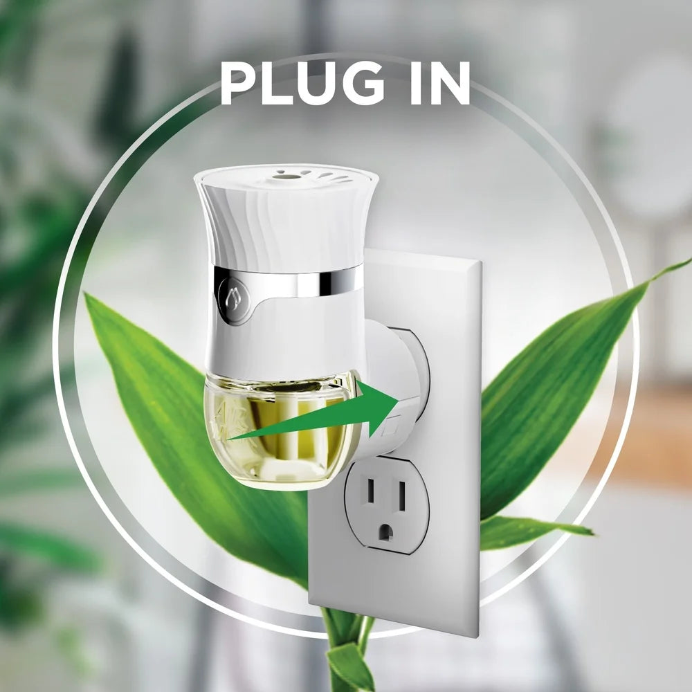 Plug-In Scented Oil Air Freshener Warmer Refills Apple Cinnamon Medley 10 Count Essential Oils Long Lasting Home Fragrance