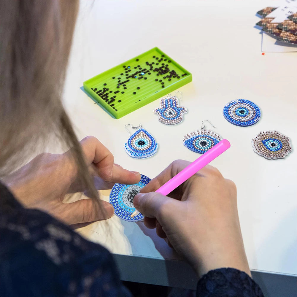 APWIKOGER Diamond Painting Earrings - Creative DIY Art Kit